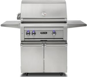 Viking® 5 Series 55.75" Stainless Steel Freestanding Natural Gas Grill