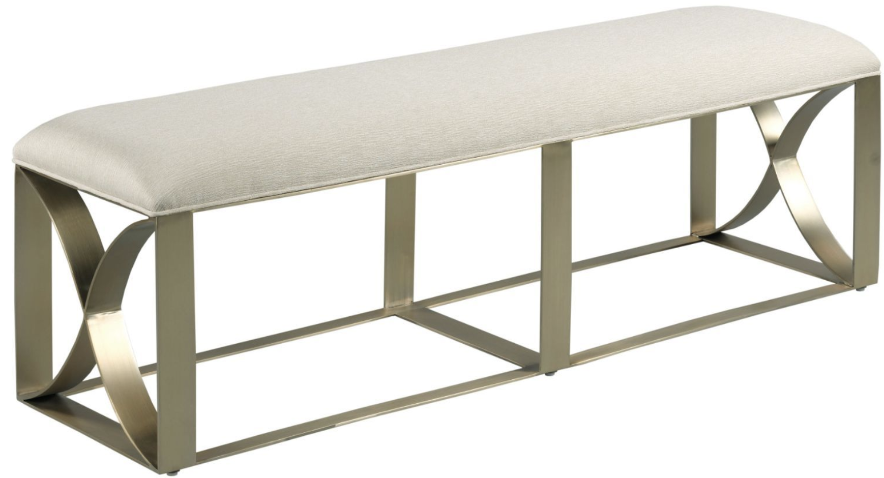 American Drew® Lenox Beige Upholstered Bench