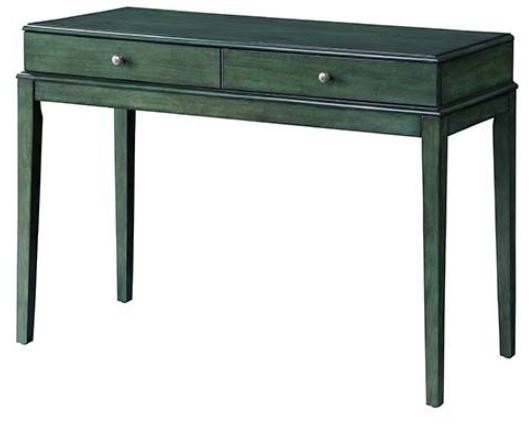 green console table