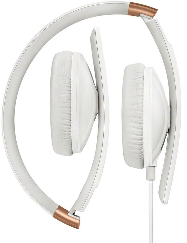 Sennheiser HD 2 White Wired On-Ear Headphones 3