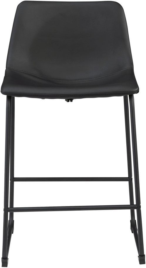 Signature Design by Ashley® Centiar Black Counter Height Stool-2