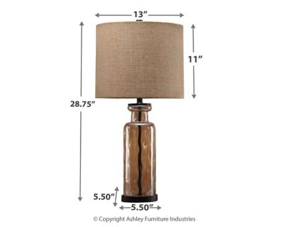 Signature Design by Ashley® Laurentia Champagne Table Lamp-3
