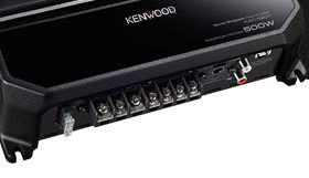 Kenwood P-W121B Sealed Enclosure Box Subwoofer + KAC-5207 Package 1
