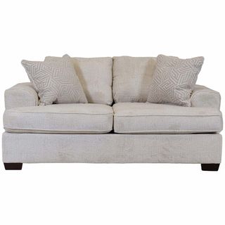 Behold Home Ritzy Cream Loveseat