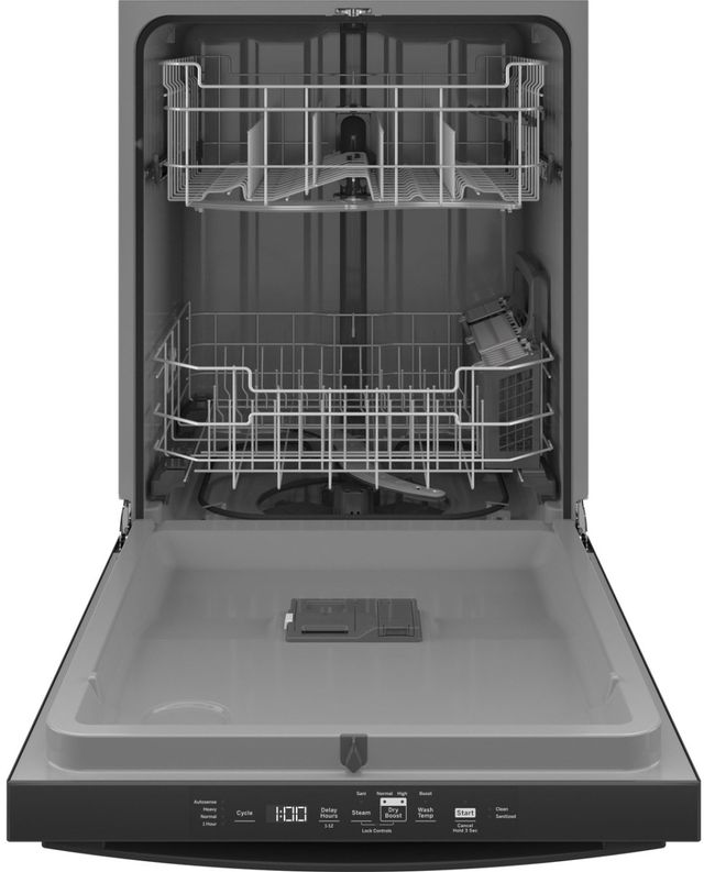 GE® 24" Black Built-In Dishwasher-1