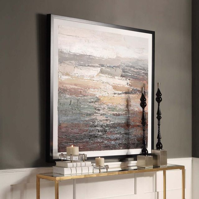 Uttermost® by Carolyn Kinder Tides Tan Abstract Art-2