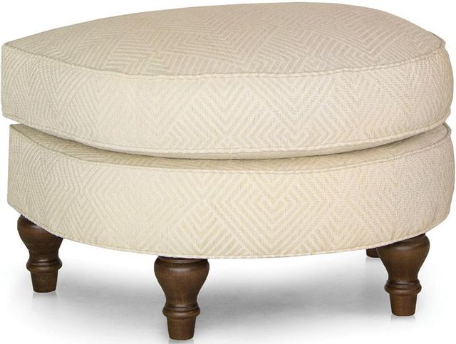 Smith Brothers 932 Collection White Ottoman