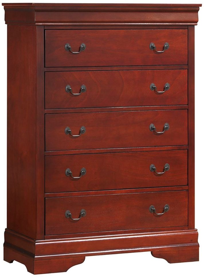Coaster® Louis Philippe Red Brown Chest