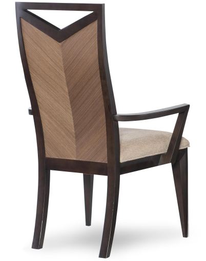 Legacy Classic Modern Urban Rhythm Wood Back Arm Chair 1