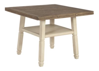 Signature Design by Ashley® Bolanburg Two-Tone Round Drop Leaf Counter Table-2