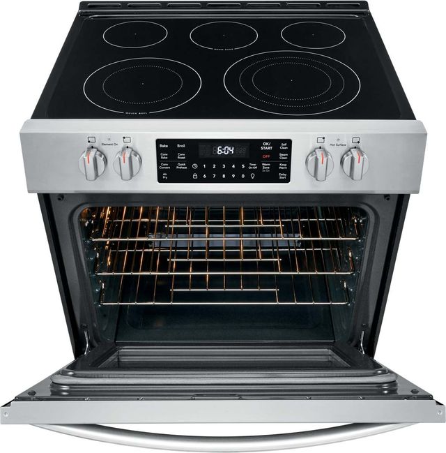 Frigidaire Gallery® 30" Stainless Steel Freestanding Electric Range with Air Fry 29