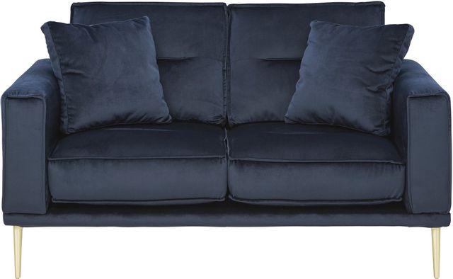Signature Design by Ashley® Macleary Navy Loveseat 1