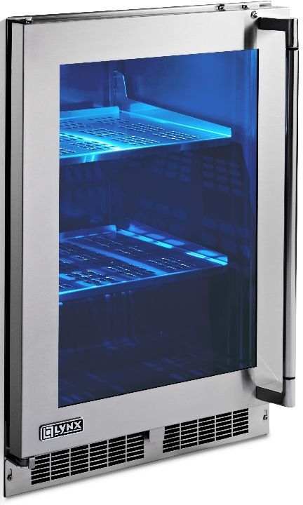 Lynx® 5.3 Cu. Ft. Stainless Steel Frame Outdoor Refrigerator 2