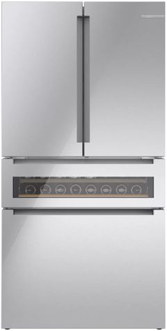 Bosch 800 Series 20.5 Cu. Ft. Stainless Steel Counter Depth French Door Refrigerator
