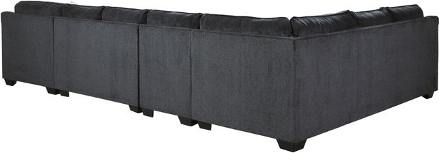 Signature Design by Ashley® Eltmann 4-Piece Slate Left-Arm Facing Sectional with Armless Loveseat and Chaise-1