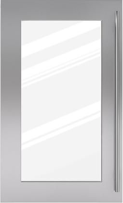 Sub-Zero® Classic 30" Stainless Steel Flush Inset Door Panel with Tubular Handle-0