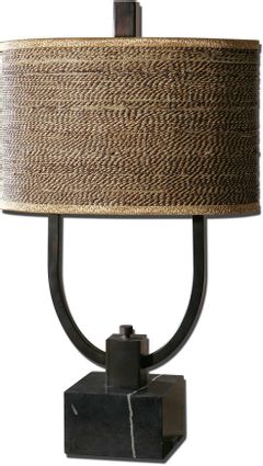 Uttermost® by Carolyn Kinder Stabina Bronze Metal Table Lamp