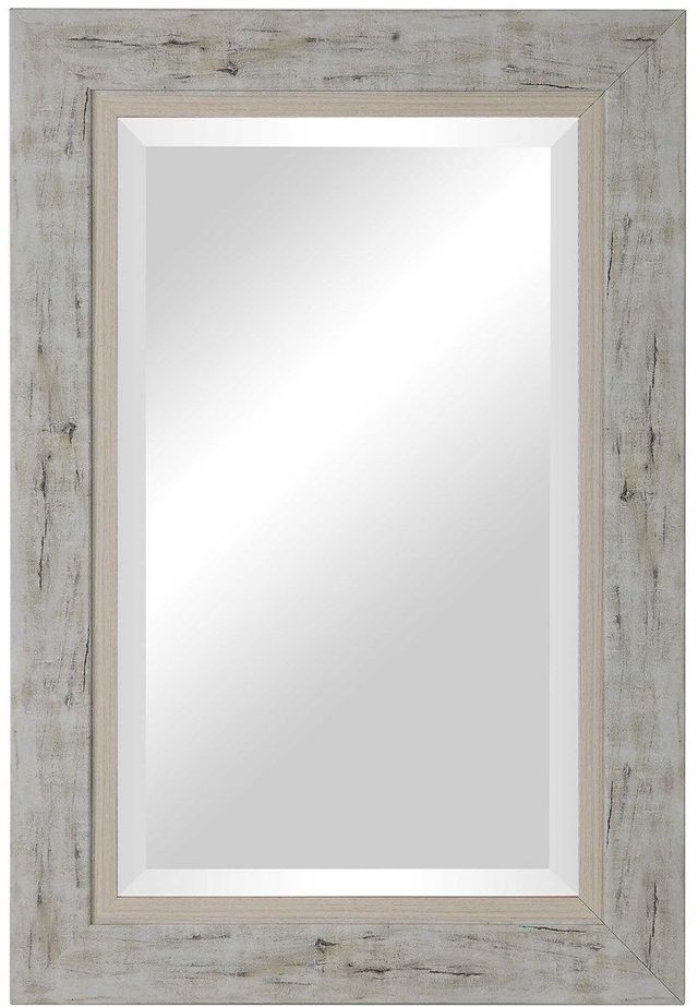 Uttermost® by David Frisch Branbury Rustic Light Birch Wood Mirror-0