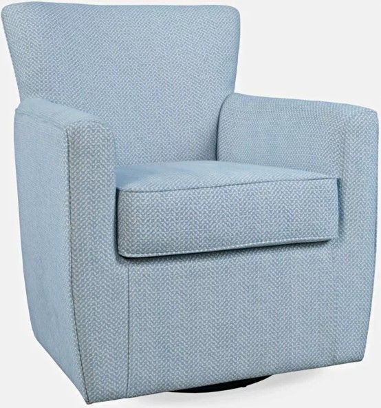 Jofran Inc. Harper Sky Swivel Accent Chair