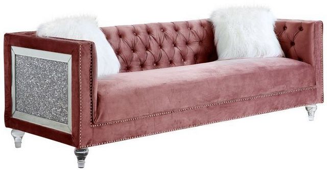 Acme | HeiberoII Sofa Pink