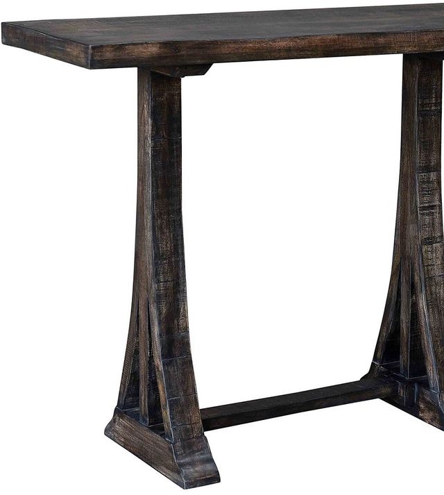 Crestview Collection Alpine Ridge Tall Burnished Mango Wood Console Table-1