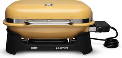 Weber® Lumin™ 26" Golden Yellow Electric Tabletop Grill