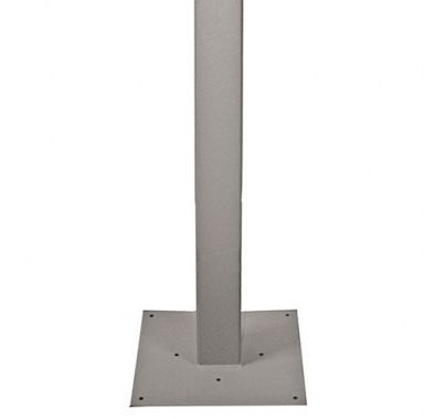 SunBrite TV® Silver Outdoor Deck Planter Pole-1