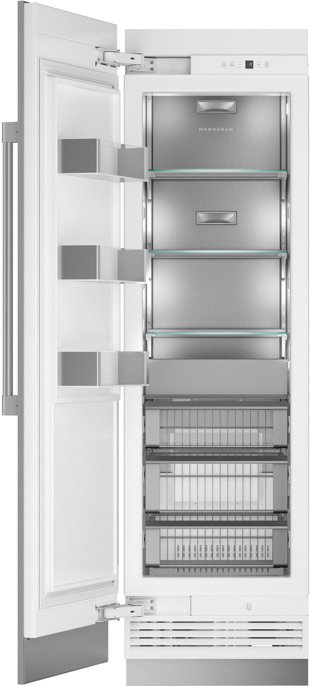 Monogram® 12.5 Cu. Ft. Custom Panel Smart Integrated Column Freezer 1