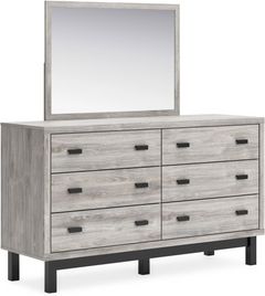 Benchcraft® Vessalli Gray Dresser with Mirror
