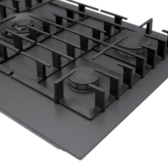Bosch Benchmark® 36" Gray Tempered Glass Gas Cooktop-2
