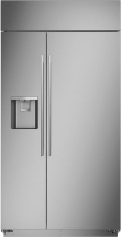 Monogram 24.4 Cu. Ft. Stainless Steel Smart Built In Side-by-Side Refrigerator