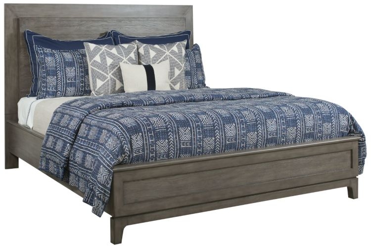 Kincaid Furniture Cascade Gray Kline Queen Panel Bed