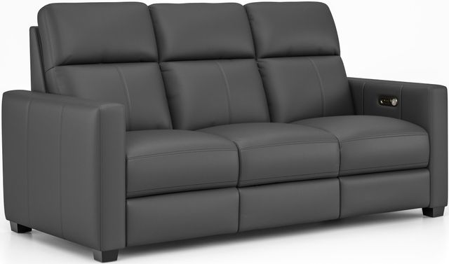 Flexsteel® Broadway Shale Power Reclining Sofa with Power Headrests-0
