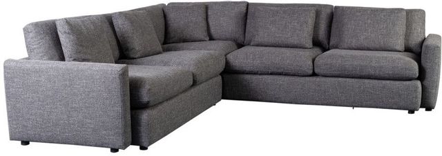 Porter International Designs Cullen 3 Piece Gray Sectional | American ...