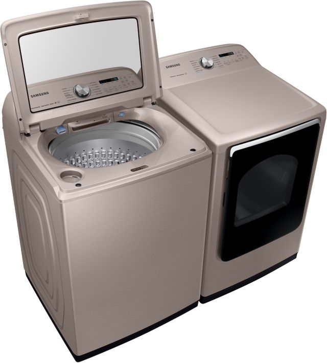 Samsung 5.4 Cu. Ft. Champagne Top Load Washer 4