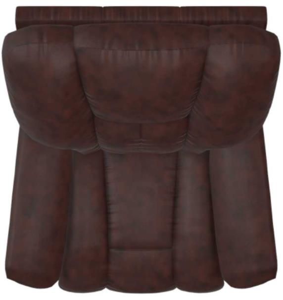 La-Z-Boy® Maverick Walnut Leather Power Wall Recliner with Head Rest 4