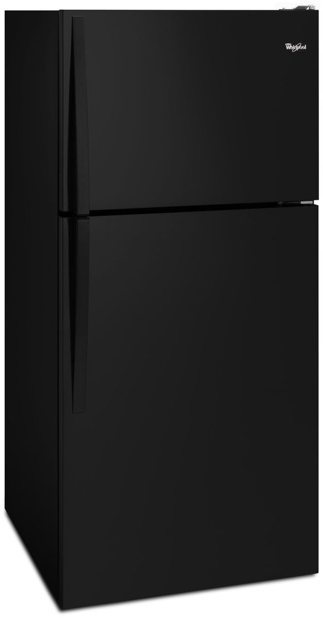 Whirlpool® 18.2 Cu. Ft. Black Top Freezer Refrigerator-1