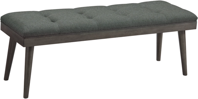 Signature Design by Ashley® Ashlock Charcoal/Brown Accent Bench-0