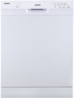 Moffat 24" White Built-In Front Control Dishwasher