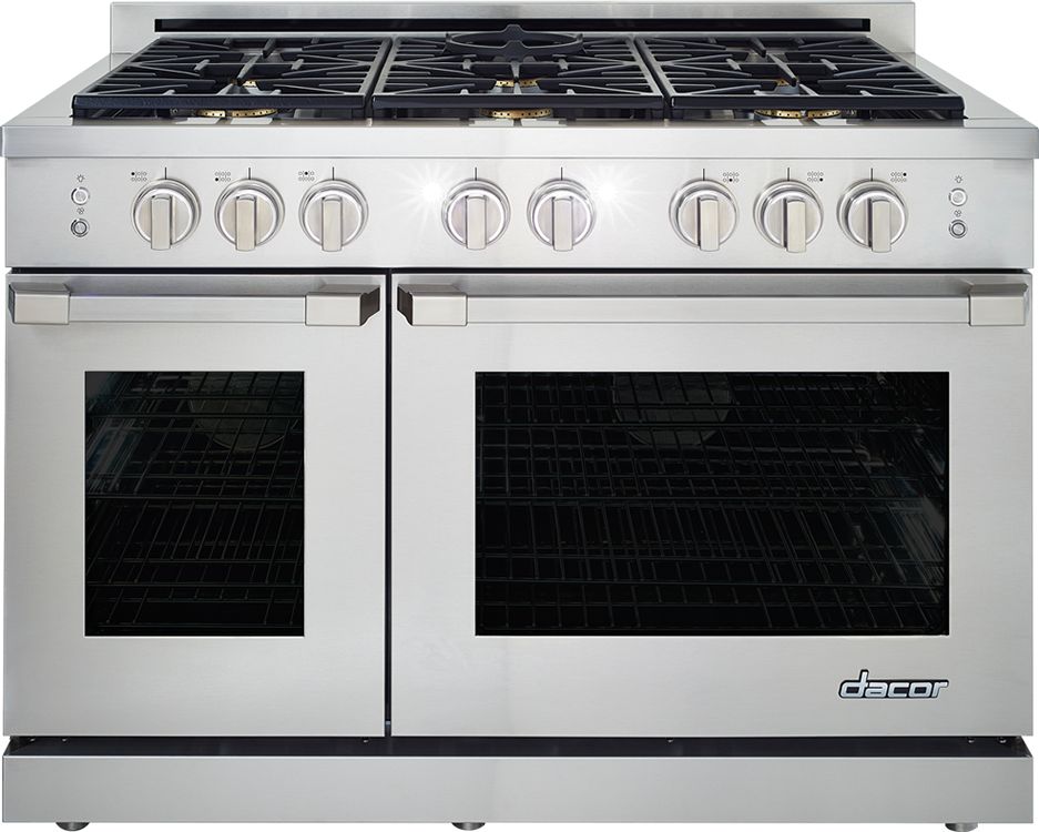 Dacor® Professional 48" Stainless Steel Pro Style Gas Range