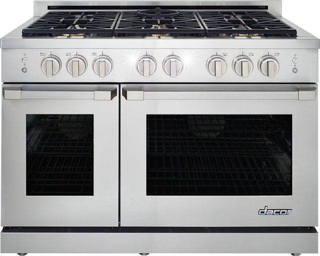 Dacor® Professional 48" Stainless Steel Pro Style Gas Range-0