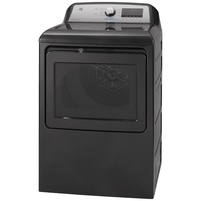GE® 7.4 Cu. Ft. Diamond Gray Front Load Electric Dryer 2