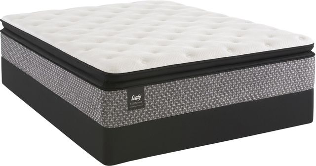 Sealy® Response Essentials™ G7 Innerspring Euro Pillow Top Plush King Mattress 4