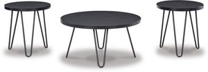 Signature Design by Ashley® Blitzyn 3-Piece Black Occasional Table Set