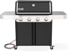 Weber® Genesis E-415 65" Black Freestanding Gas Grill