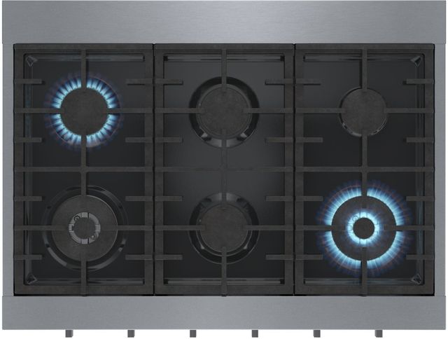 Table de cuisson encastrable au gaz Bosch® de 35 po - Acier inoxydable 3