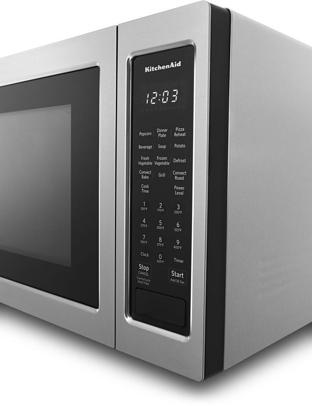KitchenAid® 1.5 Cu. Ft. Stainless Steel Countertop Convection Microwave 5