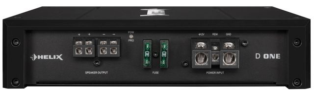Helix Black 1 Channel Car Amplifier  2