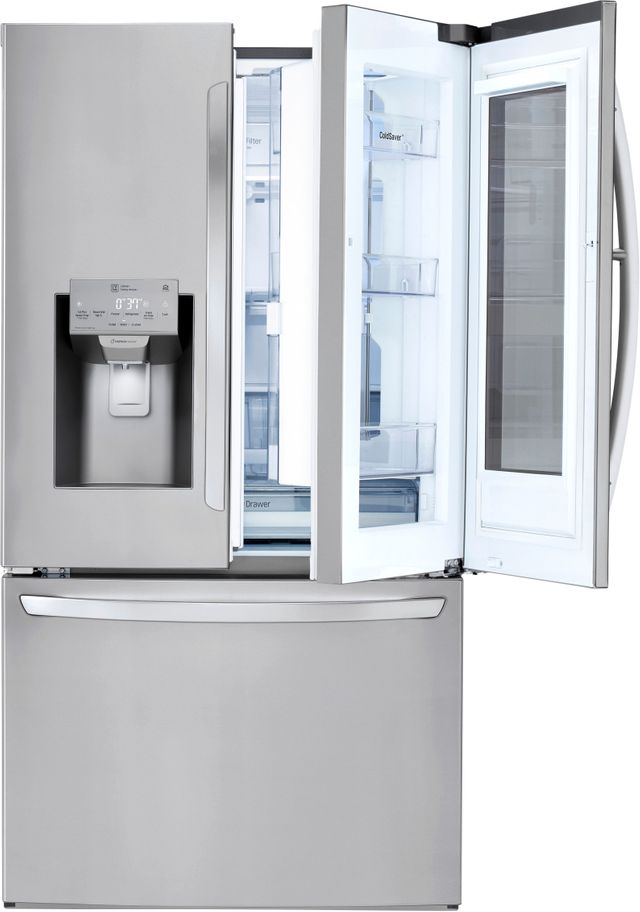 LG 27.5 Cu. Ft. Stainless Steel French Door Refrigerator 4