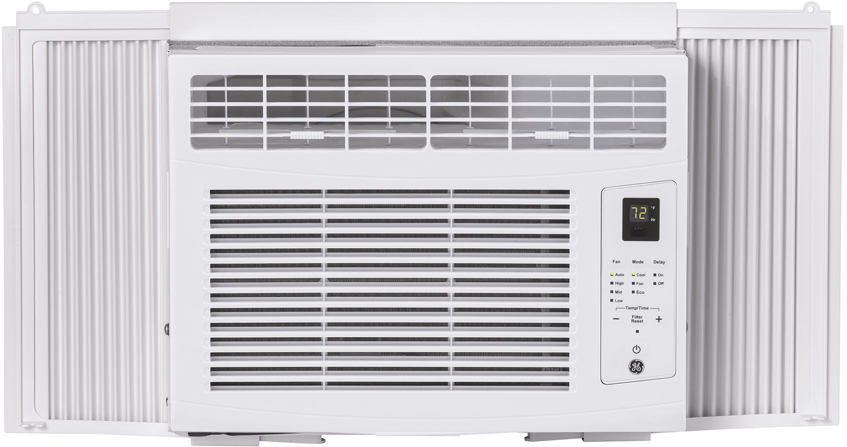 GE® 6,000 BTU's Light Cool Gray Window EZ Mount Room Air Conditioner